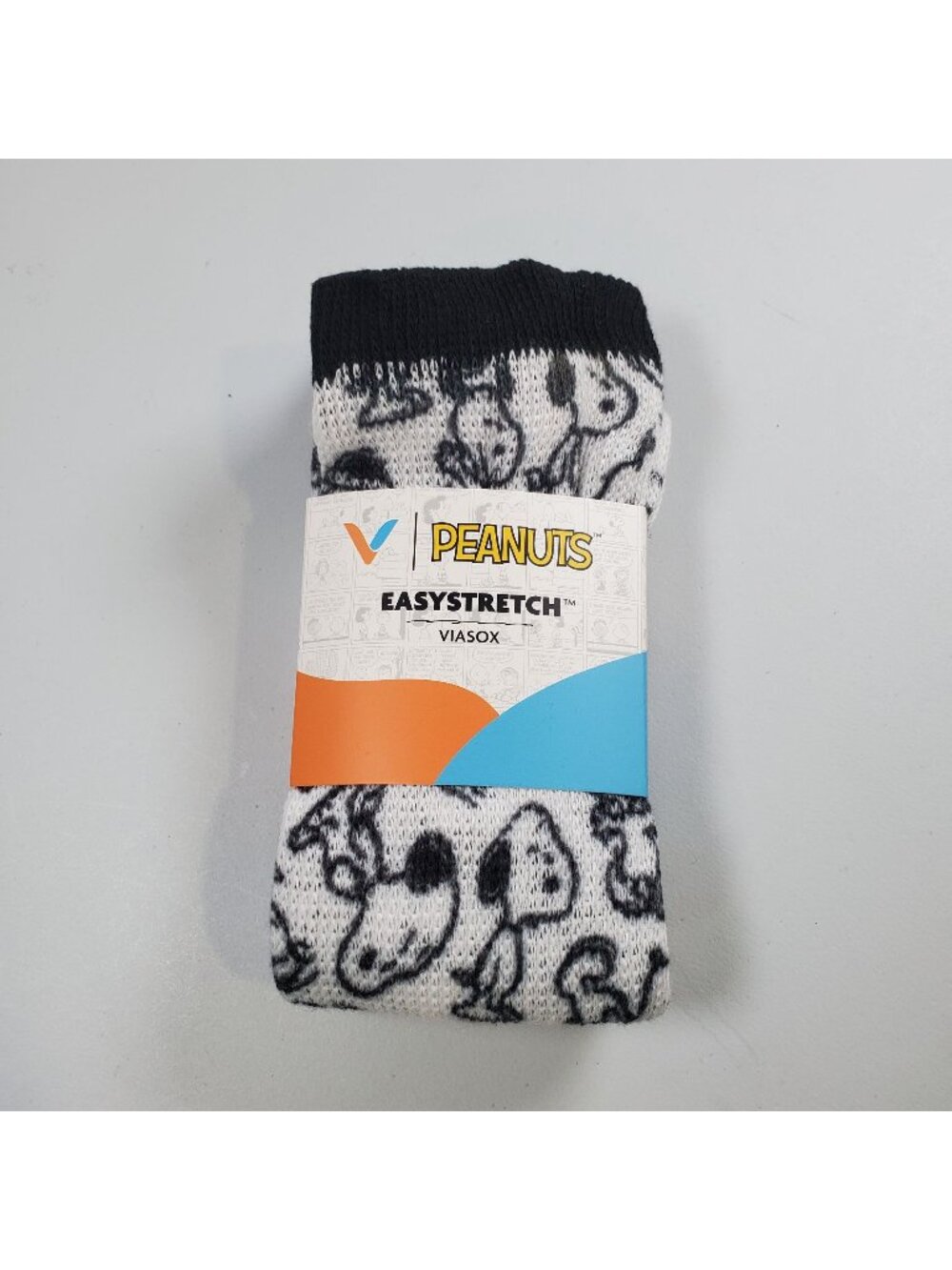 Viasox Easy Stretch Compression Socks Women Size S - M NWT Snoopy Bamboo Blend